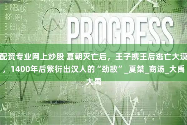 配资专业网上炒股 夏朝灭亡后，王子携王后逃亡大漠，1400年后繁衍出汉人的“劲敌”_夏桀_商汤_大禹